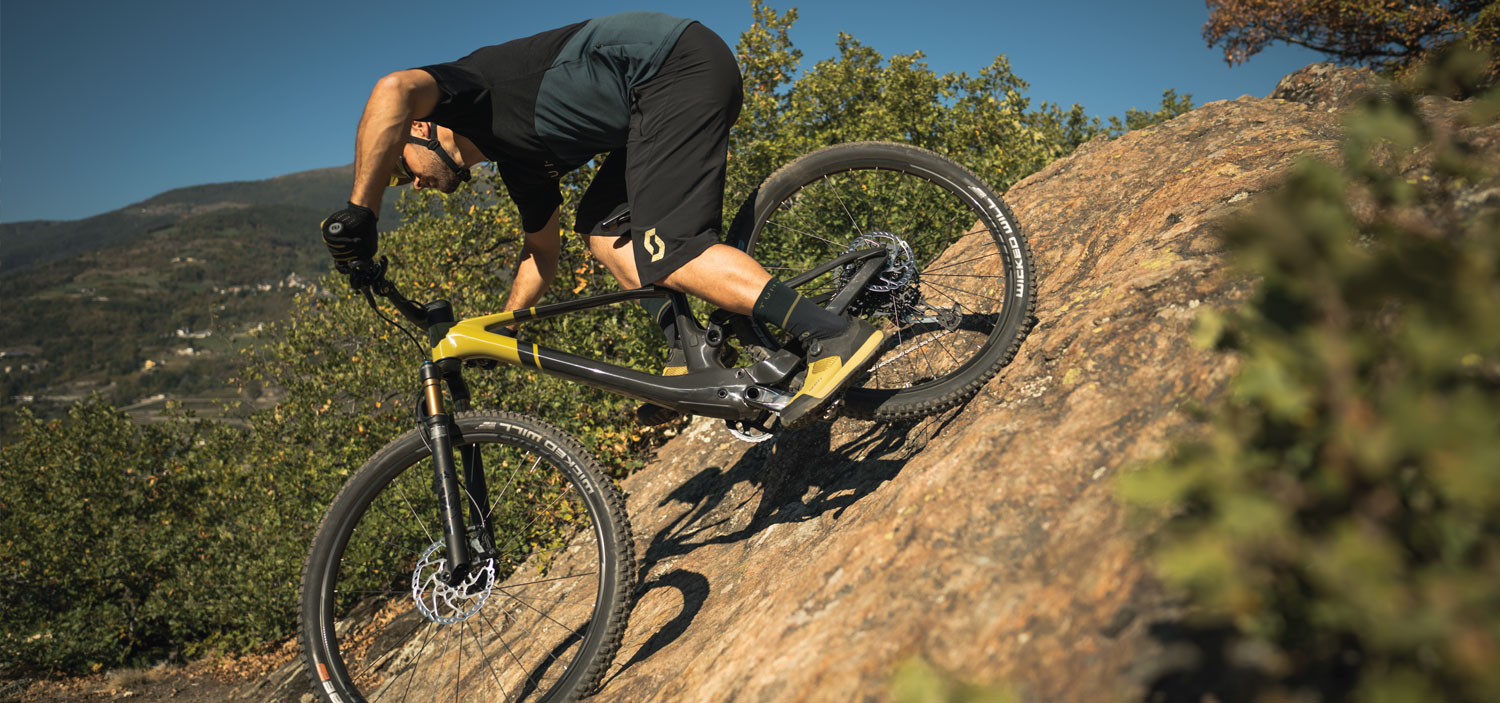 Scott Sports mountain bike downhill riding